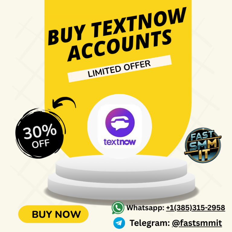 Buy TextNow Accounts
