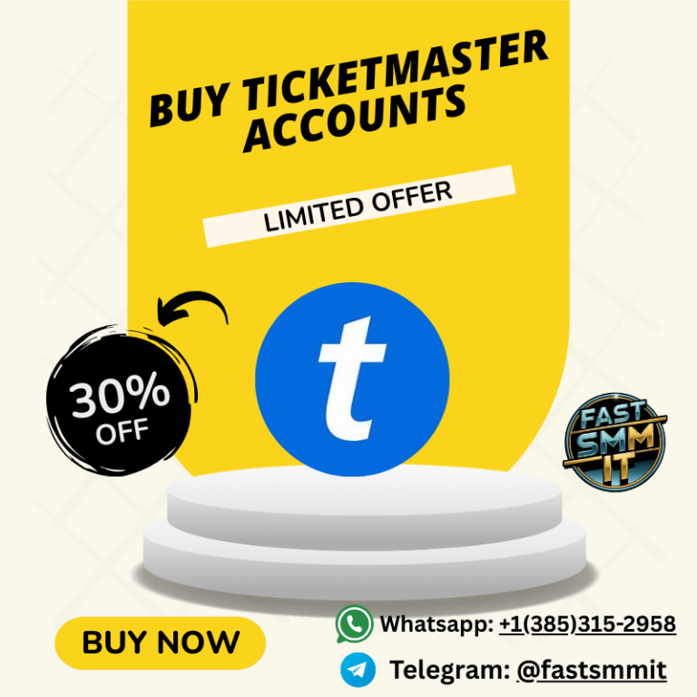 Buy Ticketmaster Accounts